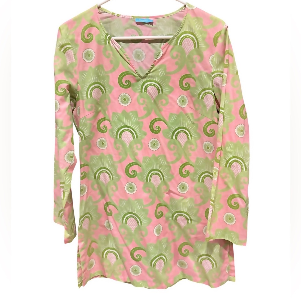 NWOT J. McLaughlin Swim Cover Up Tunic Top Size Small
